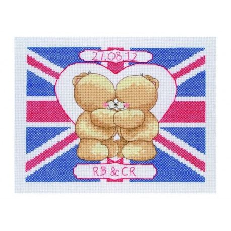 Набор для вышивания Anchor FRC117 Union Jack Wedding