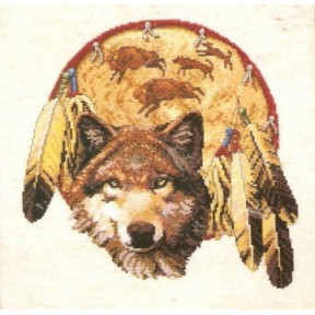 Набор для вышивания Janlynn 13-256 Brother Wolf фото