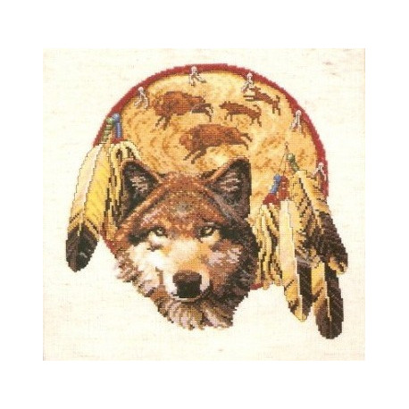 Набор для вышивания Janlynn 13-256 Brother Wolf фото