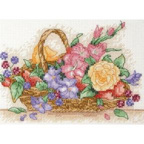 Набір для вишивання Anchor AK117 Floral Basket / Квіткова кошик