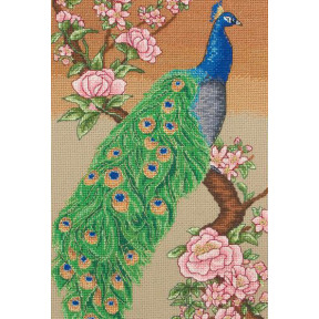 Набір для вишивання Anchor MAIA 01208 Majestic Peacock / Магічний павич