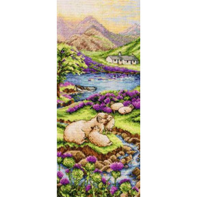 Набор для вышивания Anchor PCE0816  Highlands Landscape/Высокогорье  