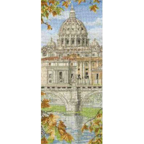 Набор для вышивания Anchor PCE0815  St. Peter s Basilica  /Базилика Святого Петра 