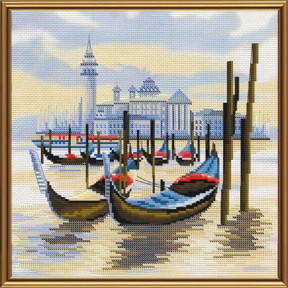 Набір для вишивання хрестиком Нова Слобода СВ-4069 Пристань у Венеції