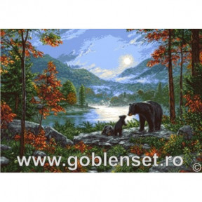 Набір для вишивання гобелен Goblenset G962 Доброго ранку! фото