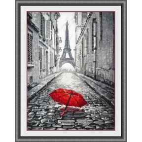 Набор для вышивки крестом Овен 868 В Париже дождь