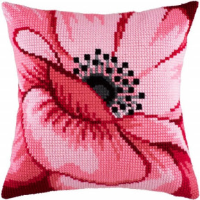 Набор для вышивки подушки Чарівниця Z-37 Розовый цветок