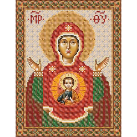 РИП-008 Рисунок на ткани МарічкаЗнамение Божьей Матери фото
