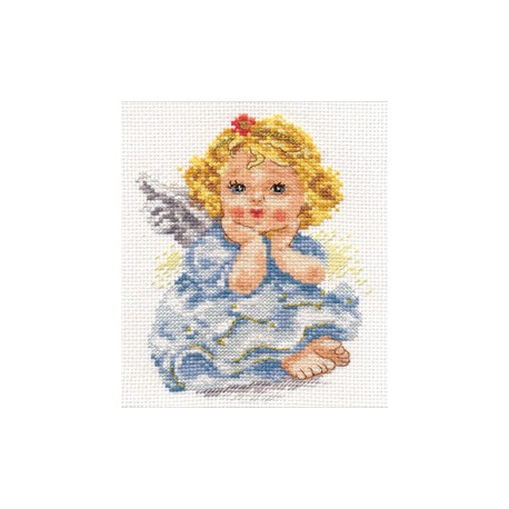Набор для вышивки крестом Алиса 0-94 Ангелок мечты фото