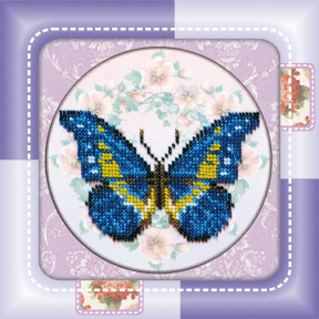 Набір для вишивання бісером Абрис Арт АМ-001 Метелик фото