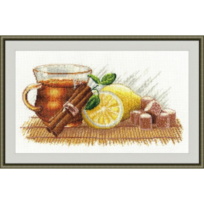 Набор для вышивки крестом Овен 900 Зимний чай