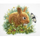 Набор для вышивки RTO M323 Кролик и бабочка фото