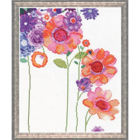 Набір для вишивання Design Works 2931 Watercolor Garden фото