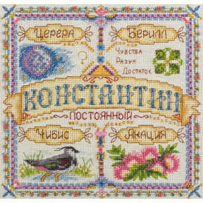 Набір для вишивки хрестиком Panna СО-1646 Іменний оберег.Константін