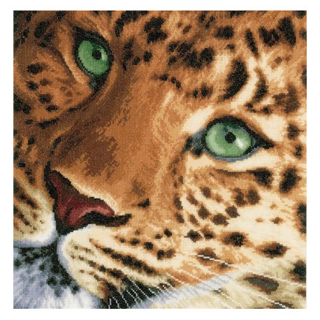 Набор для вышивания Lanarte PN-0155213 Леопард фото