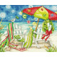 Набір для вишивання Dimensions 70-08948 Christmas Beach Chairs