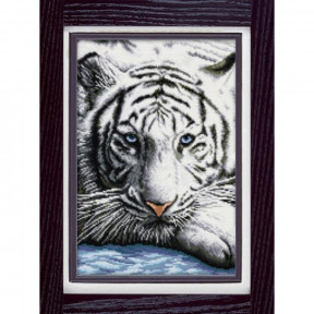 Набор для рисования камнями алмазная живопись Dream Art Бенгальский тигр (квадратные, полная) 30050D