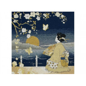 Exquisite Kimono – Схема вышивки крестом, скачать бесплатно!