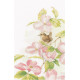 Набор для вышивания Lanarte PN-0149989 Розовые цветы фото