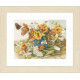Набор для вышивания Lanarte PN-0154324 Нарциссы и тюльпаны фото