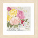 Набір для вишивання Lanarte PN-0155030 Пастельні квіти