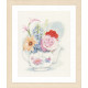 Набор для вышивания Lanarte PN-0155692 Цветы в чайнике фото