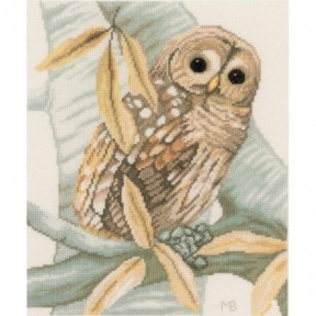 Набор для вышивания Lanarte PN-0158326 Owl and Autumn Leaves