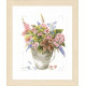 Набір для вишивання Lanarte PN-0158325 Bouquet of flowers in bucket