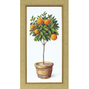 Набор для вышивания крестом  Чарівна Мить ВТ-127 Апельсиновое дерево