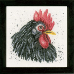 Набор для вышивания Lanarte PN-0157489 Black chicken фото
