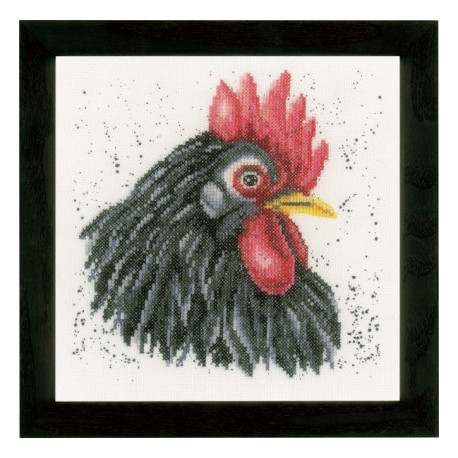 Набор для вышивания Lanarte PN-0157489 Black chicken фото