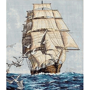 Набор для вышивания Dimensions 03886 Clipper Ship Voyage фото