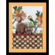 Набор для вышивания Design Works 2804 Brown Checkered Cat фото