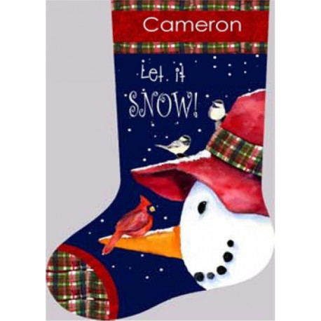 Набір для вишивання Dimensions 71-09149 Snowman Perch Stocking