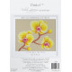 Набор для вышивки крестом Dantel 024 Орхидеи желтые фото