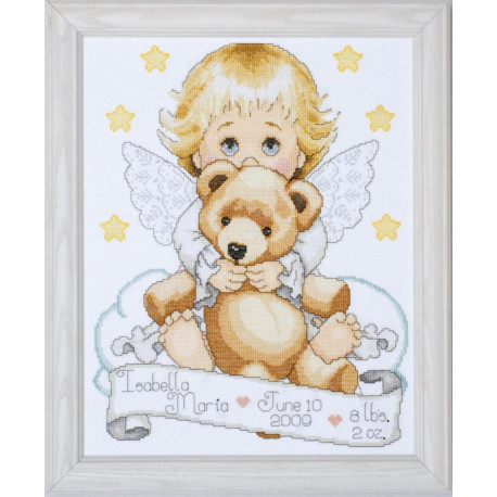 Набір для вишивання хрестом Design Works T21712 Angel Sampler