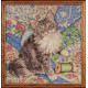 Набор для вышивания Design Works 2843 Cat on Quilt фото