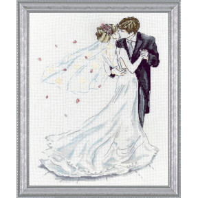 Набір для вишивання Design Works 2844 Wedding Couple фото