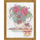 Набір для вишивання Design Works 2851 Teacup Roses фото
