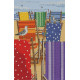 Набор для вышивания Anchor PCE767 Rainbow Deckchairs/ Радужные