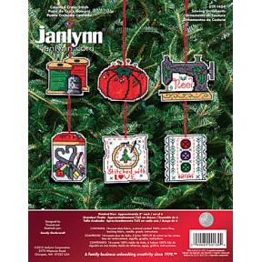 Набір для вишивання Janlynn 021-1454 Sewing Ornaments фото