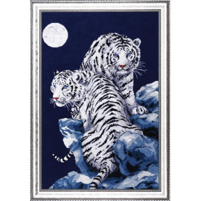 Набір для вишивання Design Works 2544 Moonlit Tiger фото