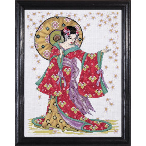 Набір для вишивання Design Works 2740 Red Geisha