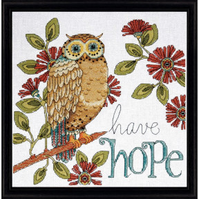 Набор для вышивания Design Works 2790 Hope Owl