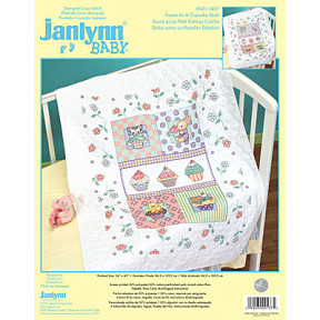 Набір для вишивання Janlynn 021-1457 Sweet As A Cupcake Quilt