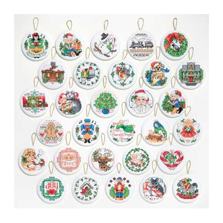 Набір для вишивання Janlynn 023-0215 LOTSA Christmas Ornaments
