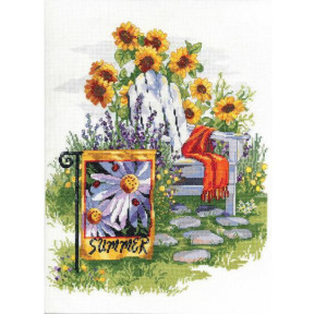 Набір для вишивання Janlynn 023-0615 Summer Garden Flag