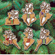 Набір для вишивання Janlynn 021-1487 Festive Reindeer Ornaments