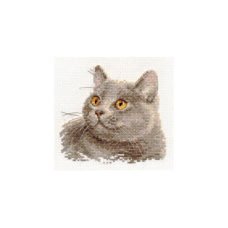 Набір для вишивки хрестиком Аліса 0-134 Британський кіт фото