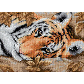 Набор для вышивки крестом Dimensions 65056 Beguiling Tiger